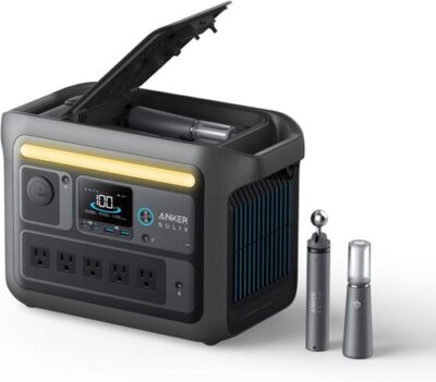 Anker SOLIX C800X review: a camping-ready power station with lights and solar in the box