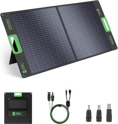 EBL 100W Portable Solar Panel Review: The Budget 100W That Punches Above Its Price Tag — Sometimes