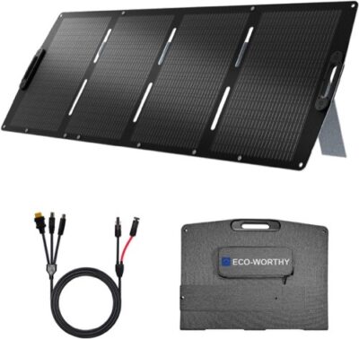 ECO-WORTHY 200W Portable Solar Panel Review: Competitive Wattage at a Lower Price — Is the Trade-Off Worth It?