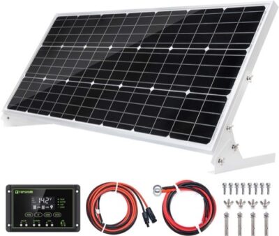 Topsolar 100W Solar Panel Kit Review: The 12V Battery Maintenance Kit for RV, Boat, and Cabin Owners