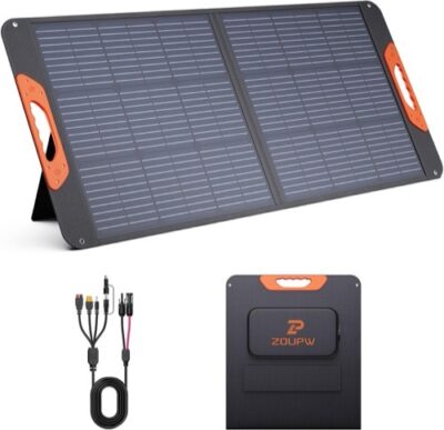 ZOUPW 100W Solar Panel Review: Five Connectors, Zero Adapter Hassle