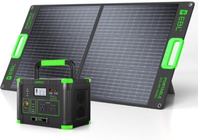 EBL 500W Solar Generator Review: A Light 519Wh Kit Built for CPAPs, Coolers, and Quiet Backup