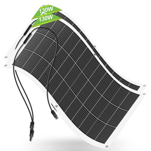ECO-WORTHY 260W Flexible Solar Panel Review: What a 2x130W Twin-Pack Really Delivers on a Curved Roof