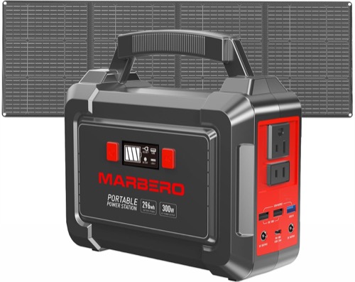 Marbero 296Wh Solar Generator Review: A Cheap, 5-Pound Camping Kit That Knows Its Limits