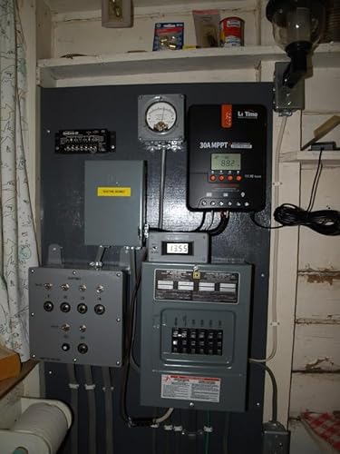 Customer-submitted photo of LiTime 30A MPPT from an Amazon review
