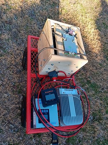 Customer-submitted photo of AMPINVT 40A MPPT from an Amazon review
