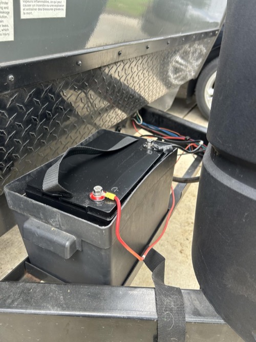 Customer photo of a HumsiENK 100Ah Bluetooth battery