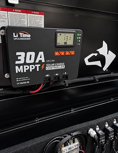 Customer-submitted photo of LiTime 30A MPPT from an Amazon review