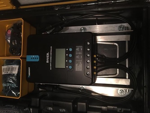 Customer-submitted photo of Renogy Rover 40A from an Amazon review