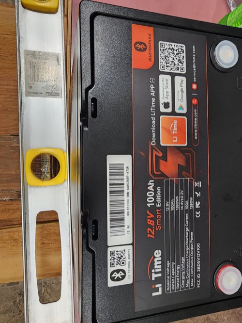 LiTime Bluetooth Group 24 customer battery photo