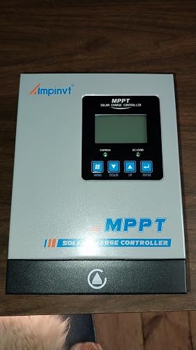 Customer-submitted photo of AMPINVT 40A MPPT from an Amazon review