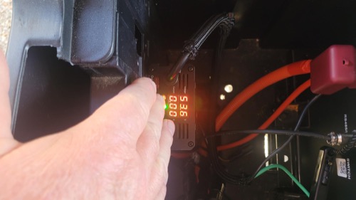 Customer-submitted photo of ECO-WORTHY 12A Boost MPPT from an Amazon review