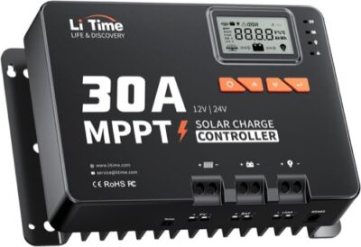 LiTime 30A MPPT Review: A Practical Bluetooth LiFePO4 Controller