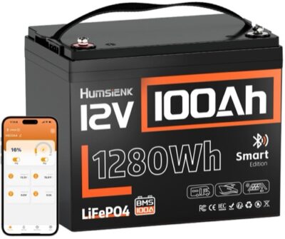 HumsiENK 12V 100Ah Bluetooth Review: Promising, Less Proven