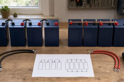 LiFePO4 Batteries in Series vs Parallel: Choose Safely editorial featured image