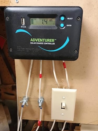 Customer-submitted photo of Renogy Adventurer Li 30A from an Amazon review