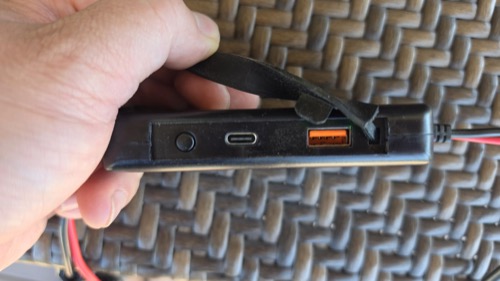 Customer-submitted photo of SUNAPEX 20A PWM from an Amazon review