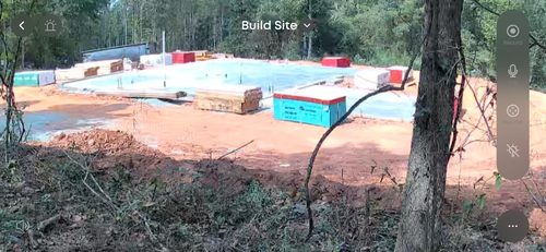 Eufy 4G LTE S330 customer app view of a building site