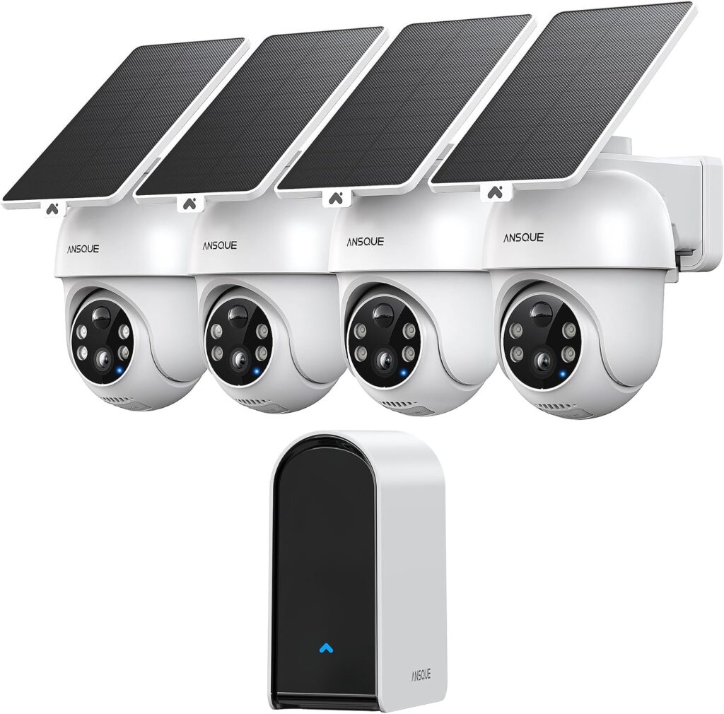 ANSQUE GU01 Four-Camera Solar System Review