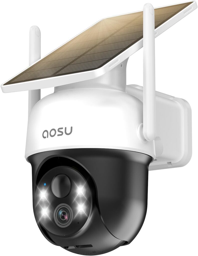 aosu C9C2 Solar Camera Review