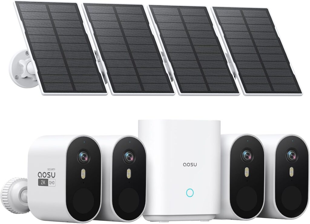 aosu SolarCam Pro Four-Camera Kit Review