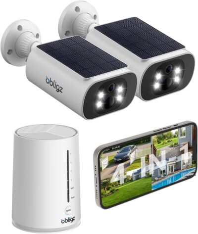 obligz OZ-S1 Two-Camera Solar Kit Review