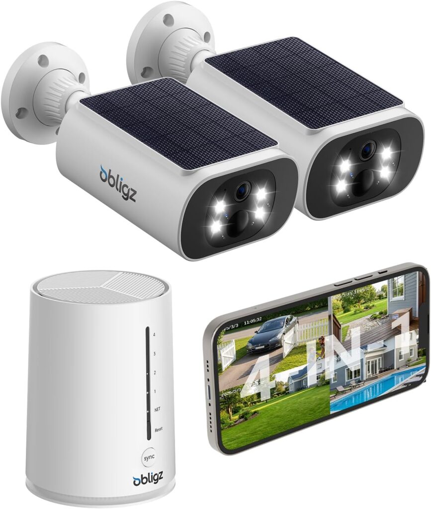 obligz OZ-S1 Two-Camera Solar Kit Review