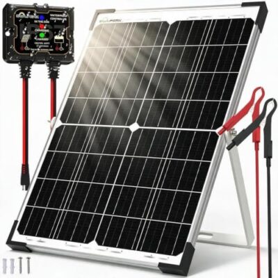 SOLPERK 30W review: a separate controller helps, but inspect the lead inventory