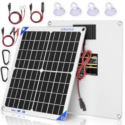 SUNAPEX 20W flexible review: white and black offers, one placement decision